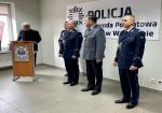 Pożegnanie Komendanta Powiatowego Policji w Wolsztynie