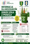 Informacja dla mieszkańców - odbiór szkła z posesji