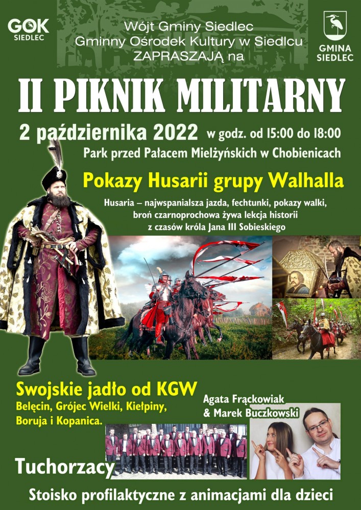 Plakat piknik militarny